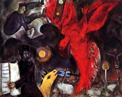 Marc Chagall – The angel&#039;s fall, 1923-1933-1947